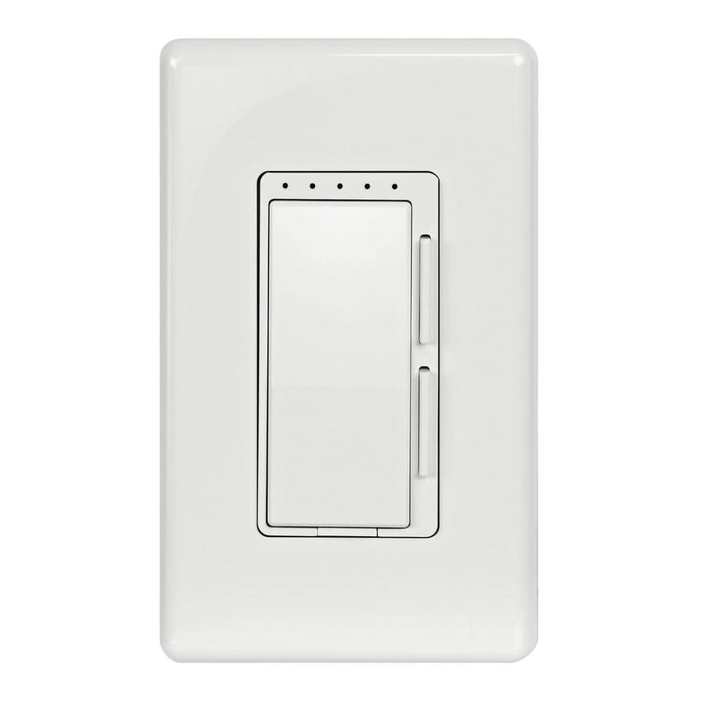 Feit Electric Smart Wi-Fi Connected White Dimmer Switch for Dimmable 150W LED and 450W Incandescent Bulbs/Single-Pole or 3-Way(3-Pack)