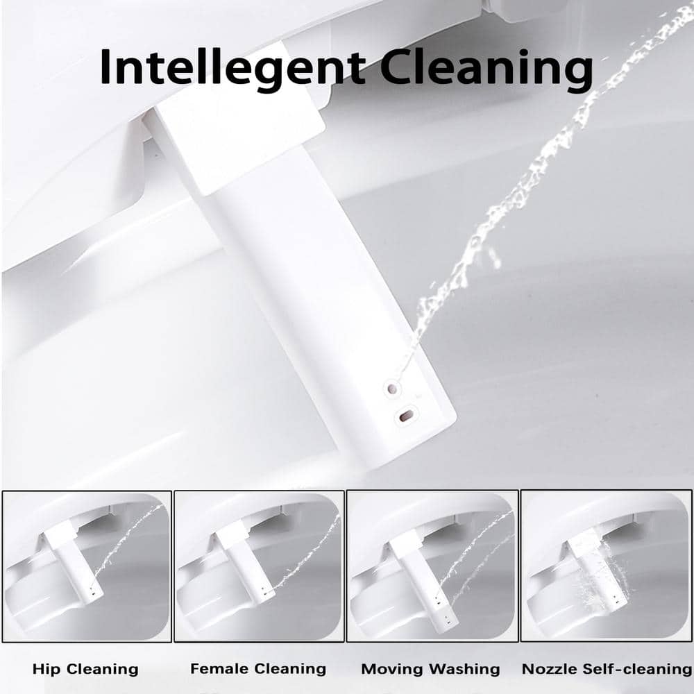 FUNKOL Elongated Smart Bidet Toilet with Auto Flush and Heated Seat