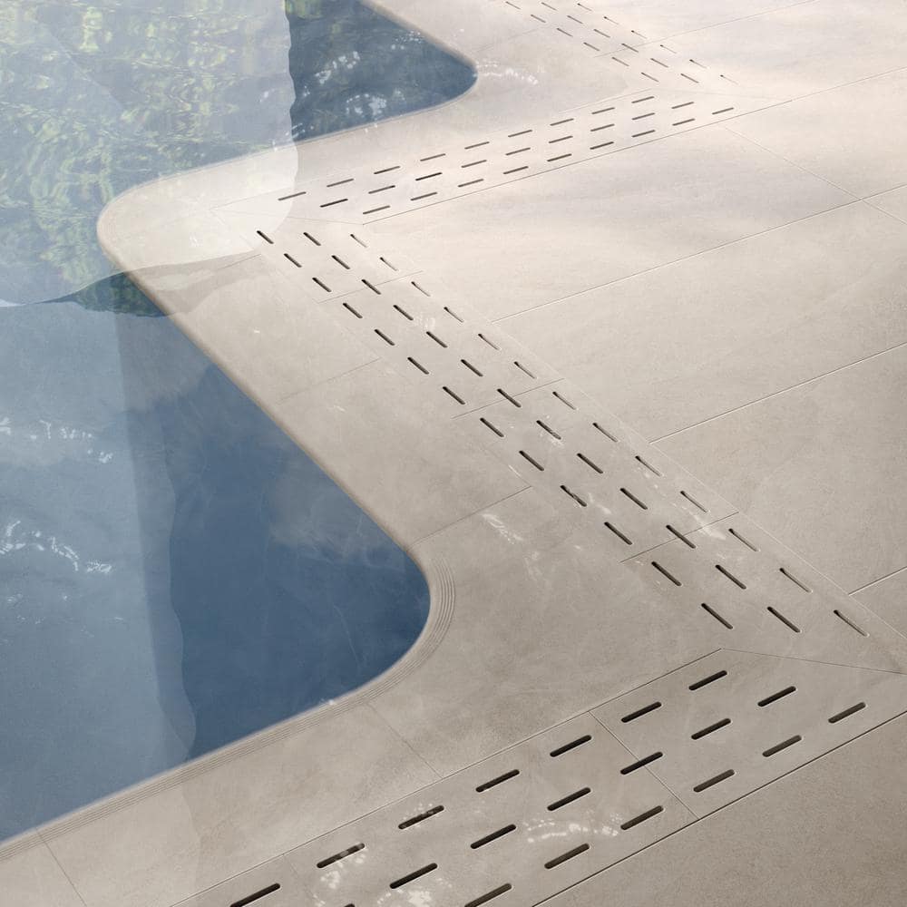 Rimini 20 in. x 40 in. Rect Ivory Porcelain Paver Grip (1-Box/1-Piece/5.38 Sq. ft.) (1-Pallet/42 Boxes/225.96 sq. ft.)