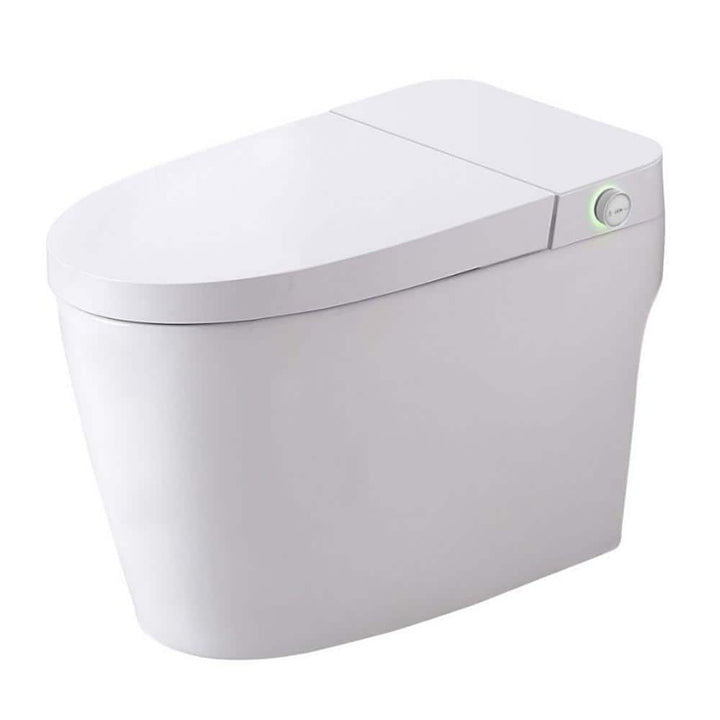HOMEMYSTIQUE Height Intelligent Bidet Toilet with Auto Features, Heated Seat & Remote Control