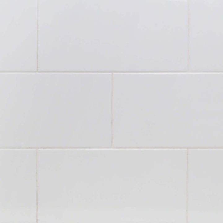 Ivy Hill Tile Essential White 8 in. x 16 in. x 8.5 mm Polished Ceramic Wall Tile (25 Pieces, 21.52 sq. ft. per Box)