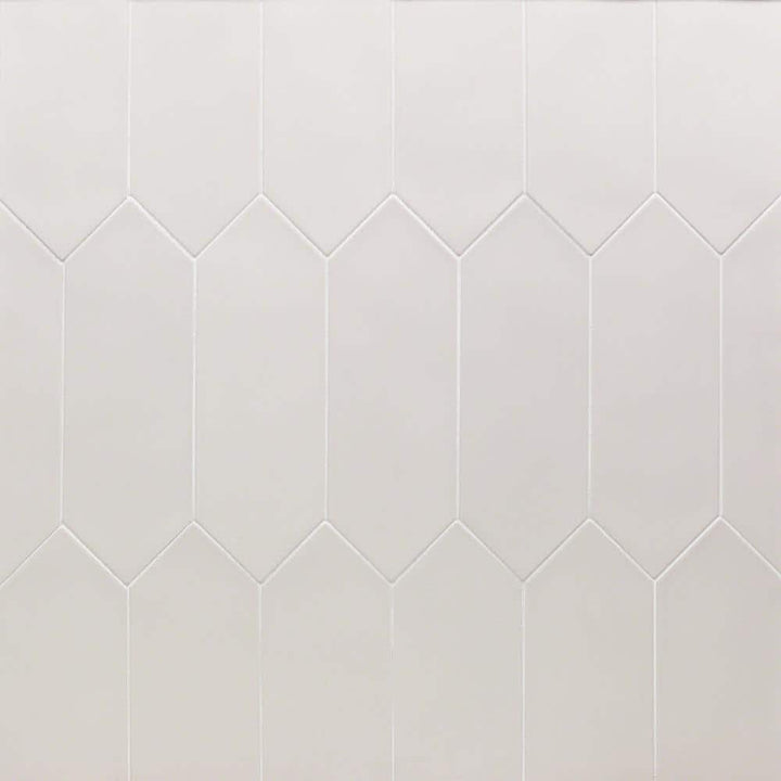 Ivy Hill Tile Russell White 4 in. x 12 in. 10 mm Matte Porcelain Subway Floor and Wall Tile (40 pieces, 10.76 sq. ft. per Box)