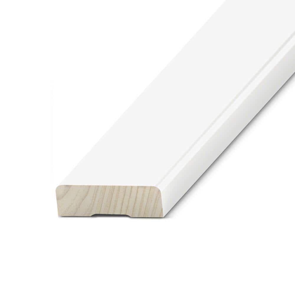 Kelleher Round Edge 3/4 in. x 2-1/2 in. Double Primed Pine Casing