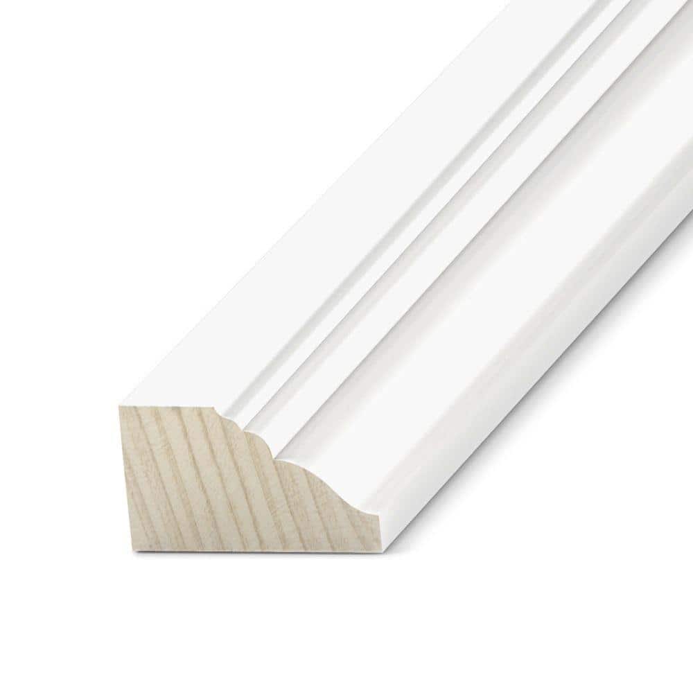 Kelleher 1-1/2 in. x 2-1/2 in. Double Primed Pine Header Cap Moulding