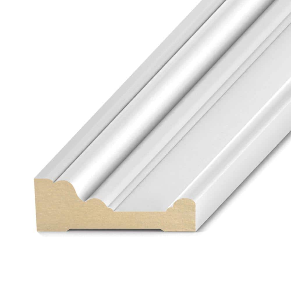 Kelleher Howe 1-1/16 in. x 3-1/4 in. Primed Wood Howe MDF Casing
