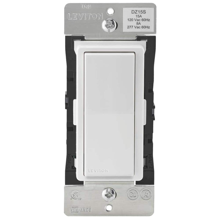 Leviton Decora Smart Light Switch with Z-Wave Technology, White (Wallplate Included)