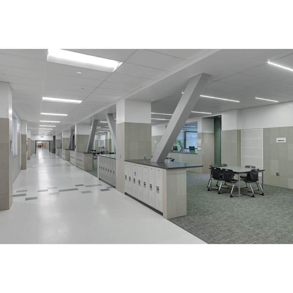 Lithonia Lighting 34-Watt White Integrated LED Troffer