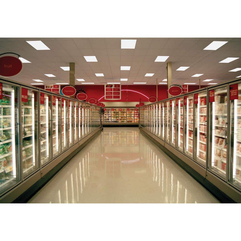 Lithonia Lighting Contractor Select CPX 2 ft. x 4 ft. White Integrated LED 4692 Lumens Flat Panel Light, 4000K