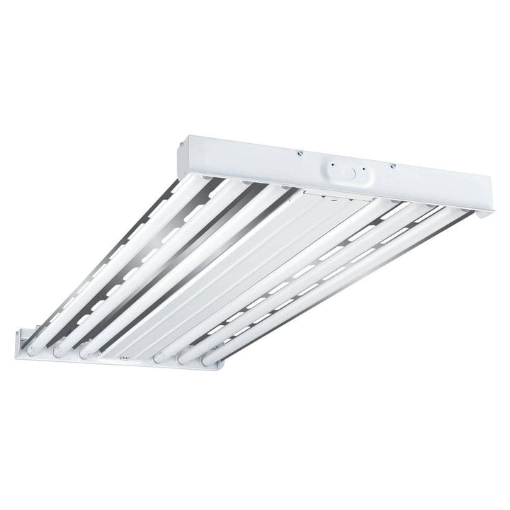 Metalux 54-Watt T5 6-Lamp 2 ft. x 4 ft. White High Output Fluorescent High Bay
