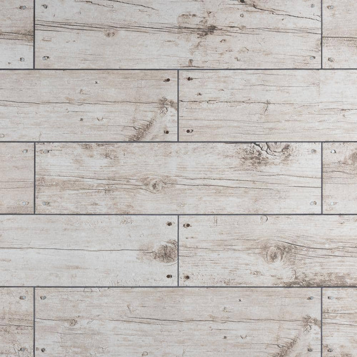 Merola Tile Cottage White 5-7/8 in. x 23-5/8 in. Ceramic Floor and Wall Tile (12.2 sq. ft. / case)