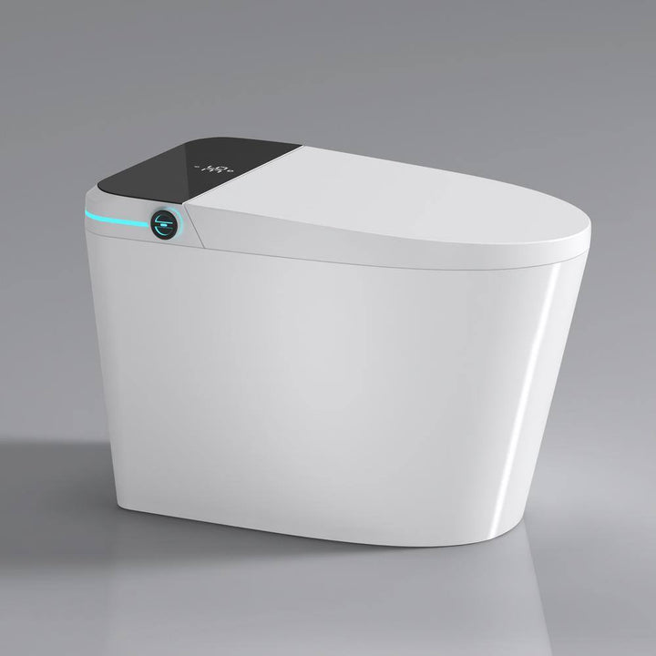 Nivencai Smart Elongated Bidet Toilet with Heated Features and Self-Cleaning