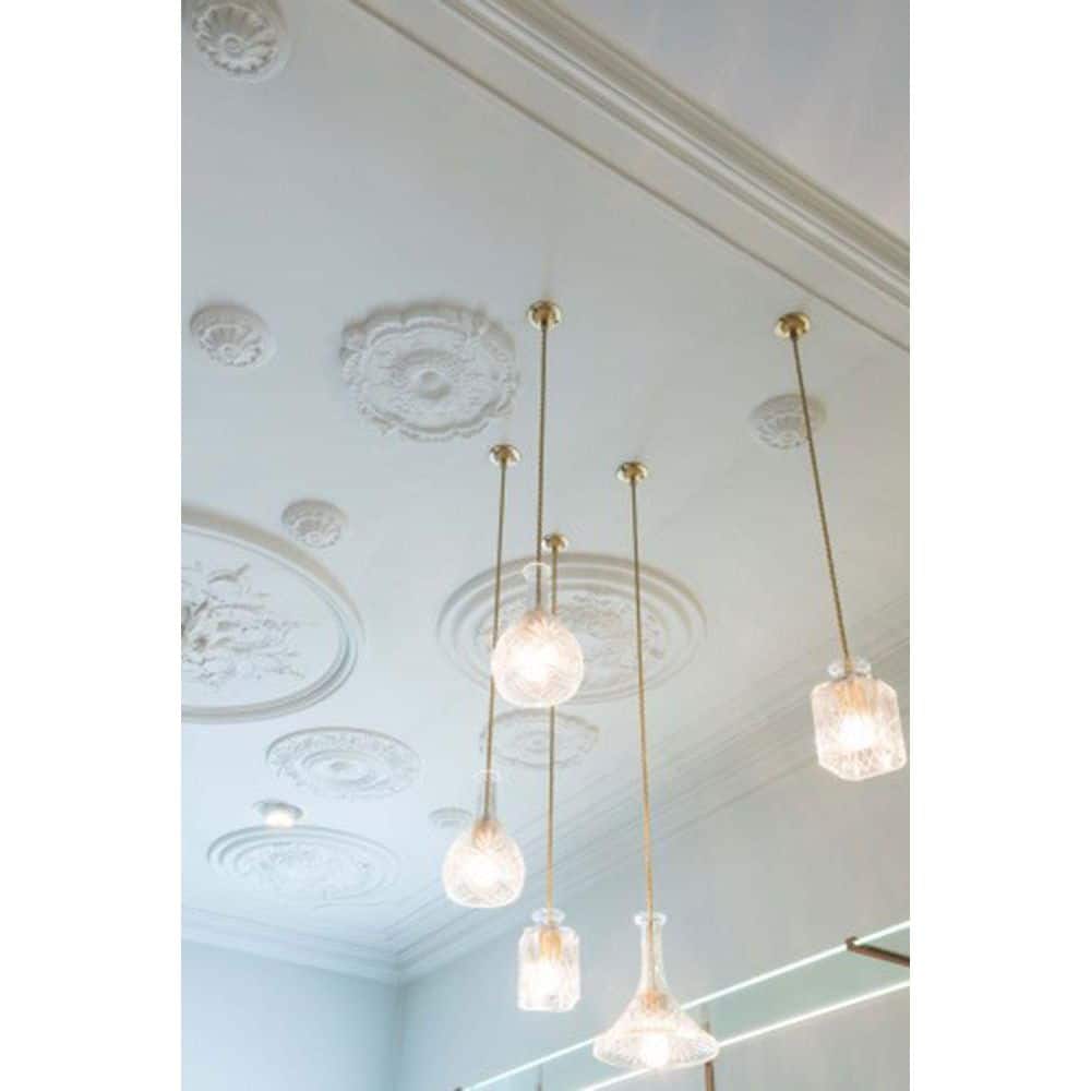 ORAC DECOR 5-3/8 in. x 10-1/8 in. x 78-3/4 in. Primed White Plain Polyurethane Crown Moulding