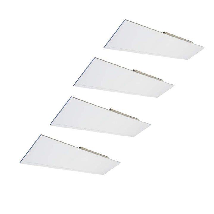 MEDINAH POWER 1x4 LED Back-Lit Panel, Adjustable Watt and CCT with 12V Aux and Usmart Cover (4-Pack)