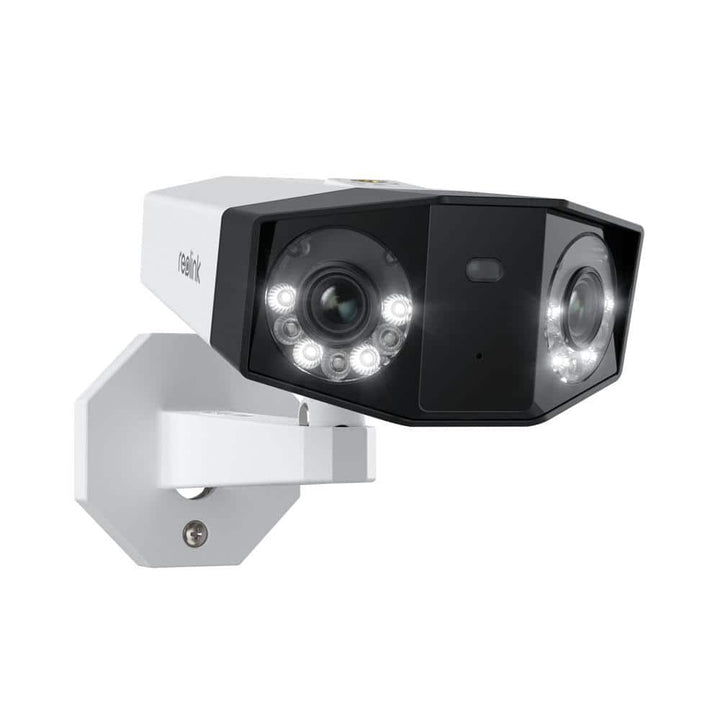 REOLINK Duo Series Wired PoE Outdoor 4K Dual-Lens Home Security Camera with 180 FOV, Smart Detection Spotlights IP66 Waterproof