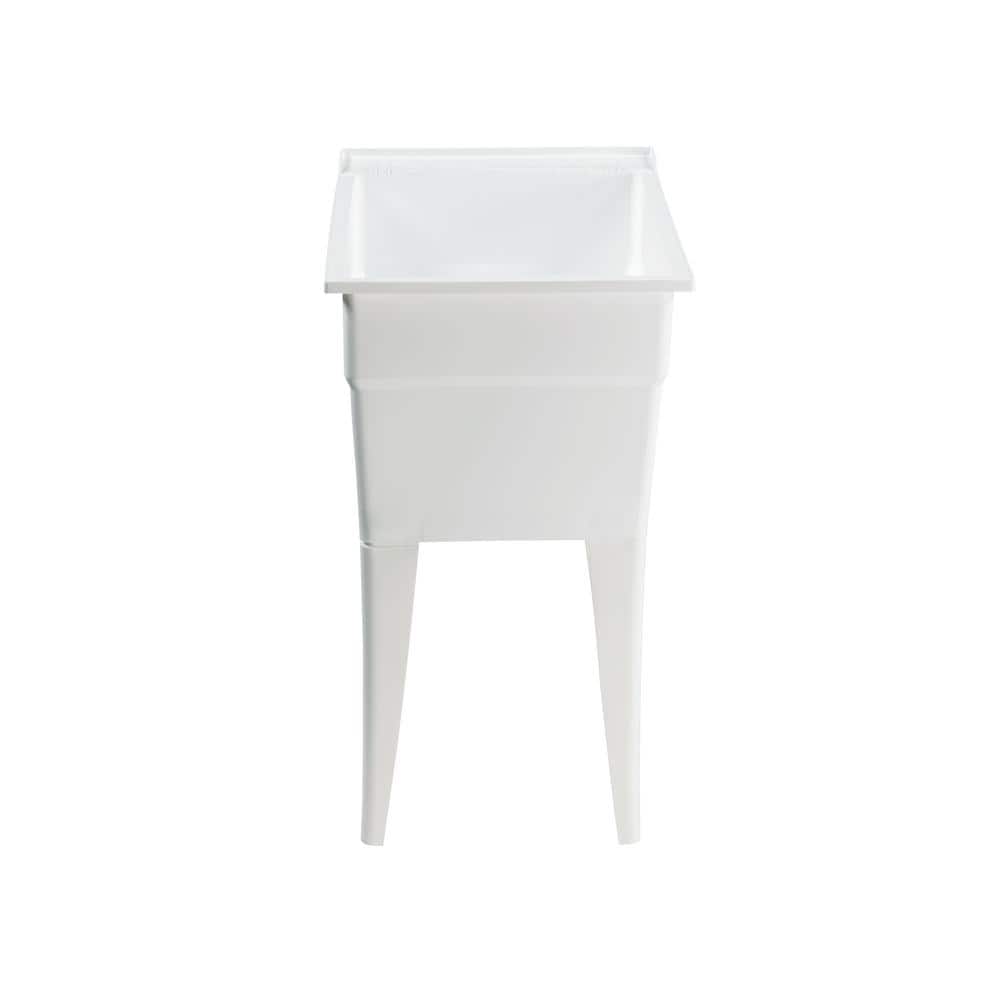 RUGGED TUB 18 x 24 inch White Freestanding Utility Laundry Sink (Pack of 2)