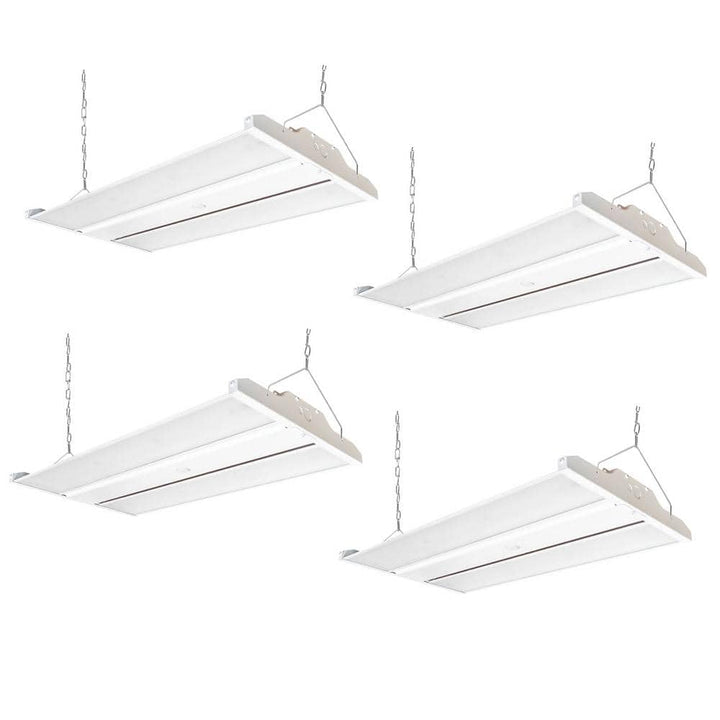 RUN BISON 2 ft. 600-Watt Equivalent Integrated LED Dimmable High Bay Light with 120-277V 20,925lm 5000K Daylight (4-Pack)