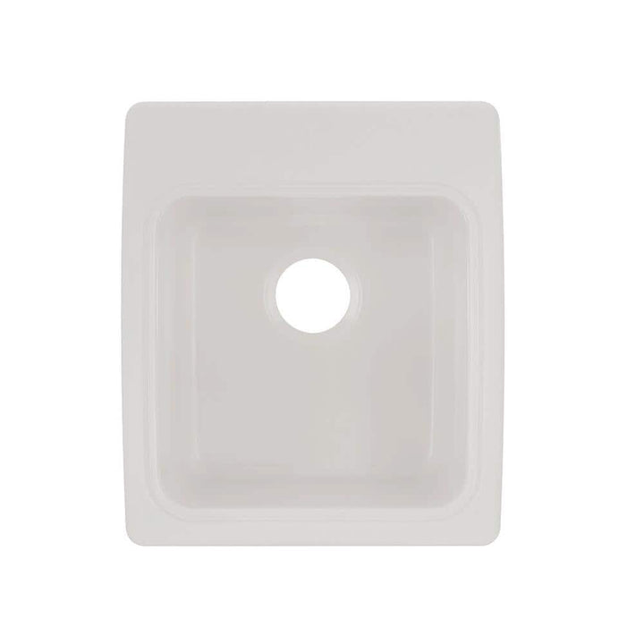 Swan Solid Surface Undermount Utility Sink - White