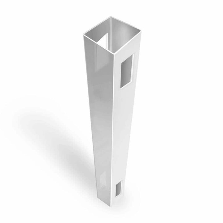 Veranda Acadia/Roosevelt 5x5x9 ft White Vinyl Fence Post