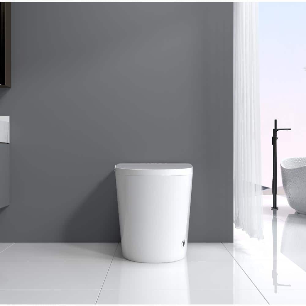 Xspracer Moray Elongated Smart Bidet Toilet with Foot Sensor & LED Night Light