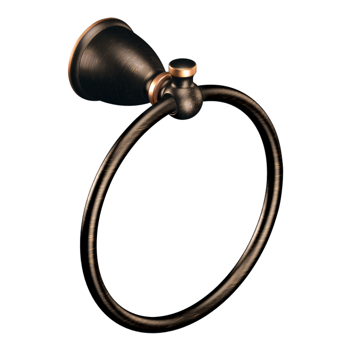 Moen Caldwell Chrome Wall Mount Towel Ring