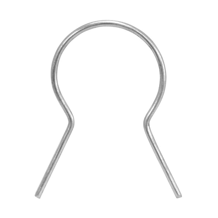 YARDGARD SpeedyTie Chain Link Fence Top Rail Galvanized Steel Tie Wires 1-3/8" Diameter (100 PCS)