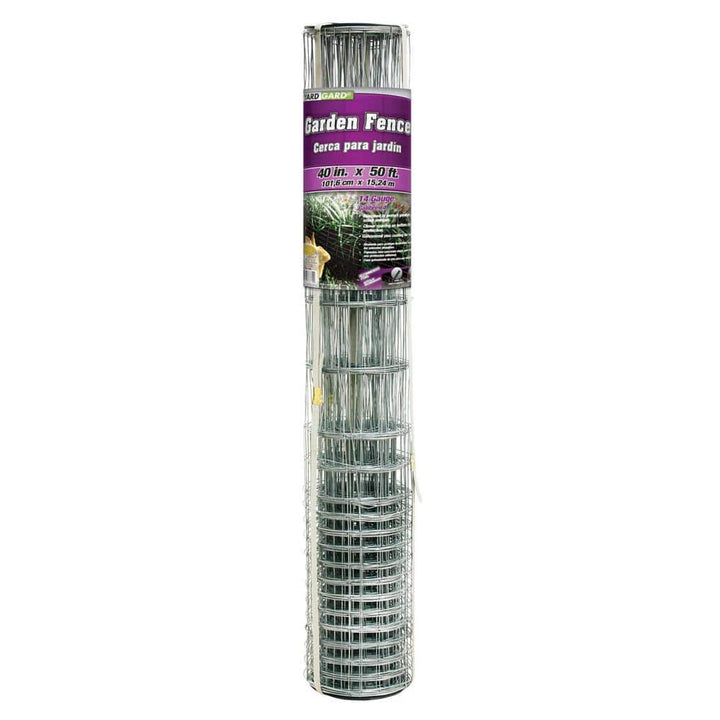 YARDGARD 40 in. x 50 ft. 16-Gauge Galvanized Steel Welded Wire Rabbit Fence