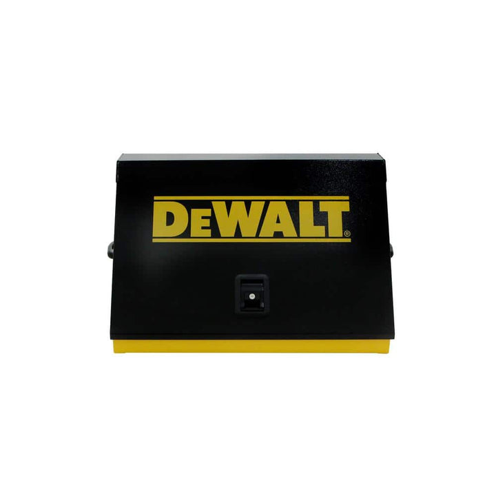 DEWALT 30 in. W x 15 in. D Portable Triangle Top Tool Chest for Sockets, Wrenches and Screwdrivers in Yellow/Black Powder Coat
