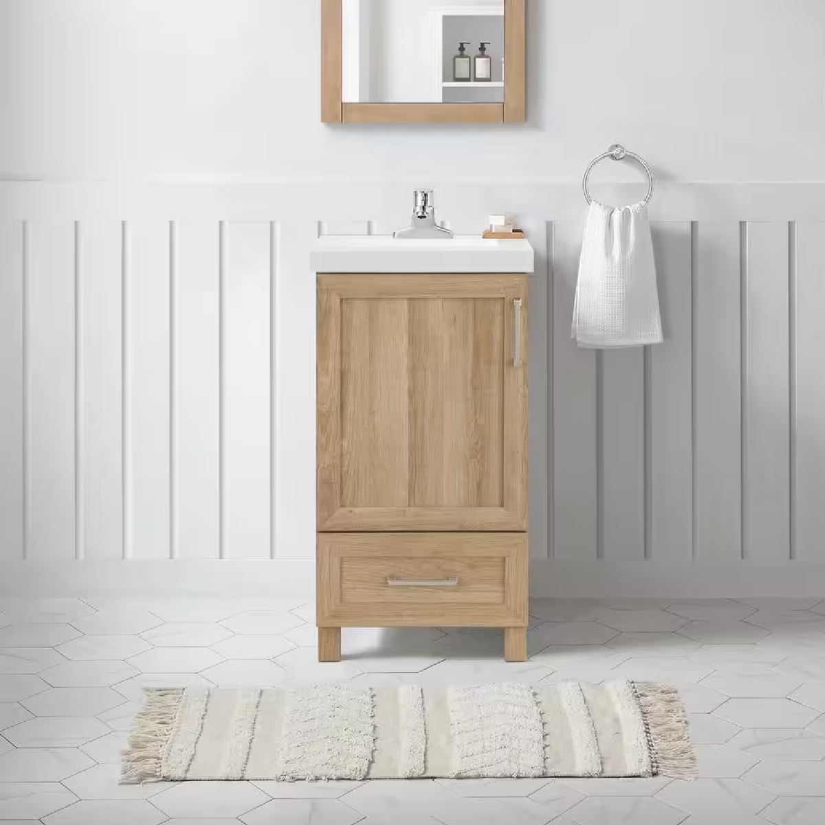 18-Inch Bathroom Vanities: Space-Saving Solutions