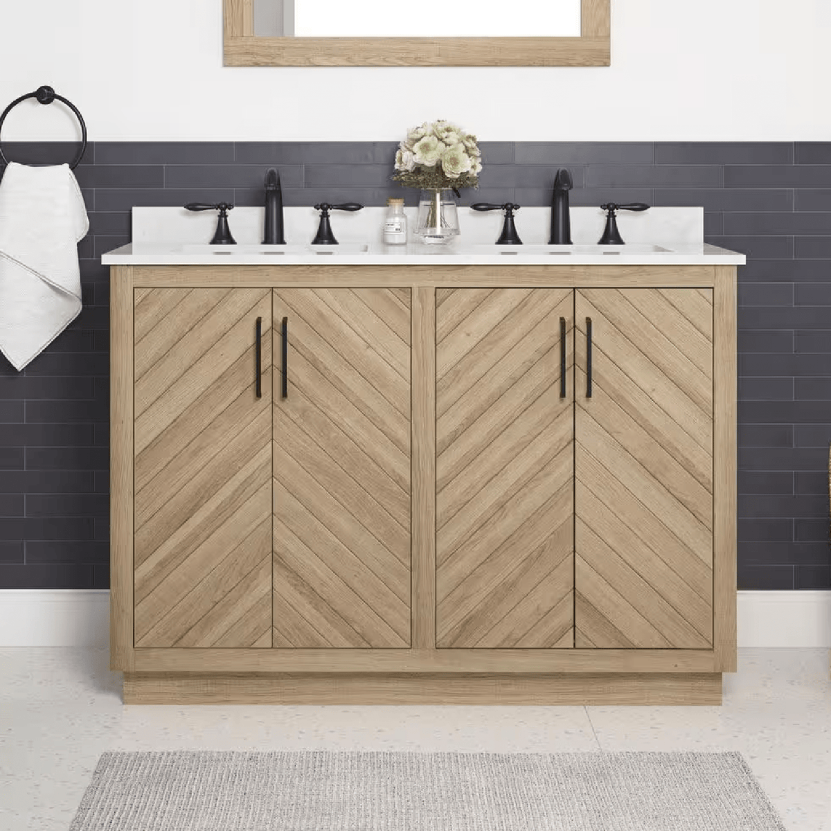 48-Inch Bathroom Vanities for Style & Function - Super Arbor