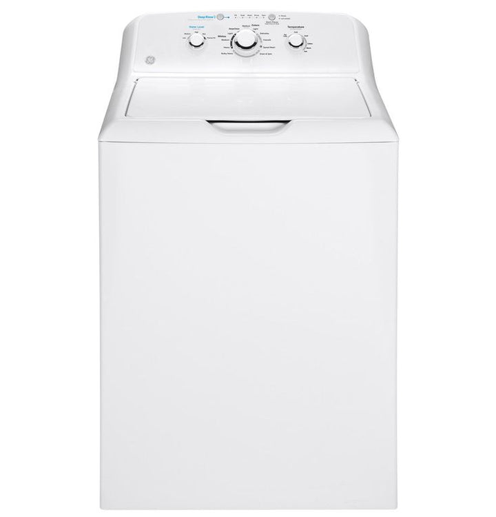 GE 4.2 cu. ft. White Top Load Washing Machine with Stainless Steel Basket