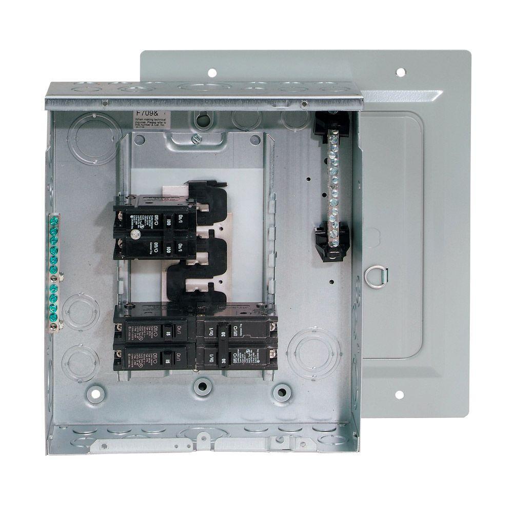 BR 100 Amp 10-Space 20-Circuit Indoor Main Breaker Renovation Loadcenter Value Pack - Super Arbor