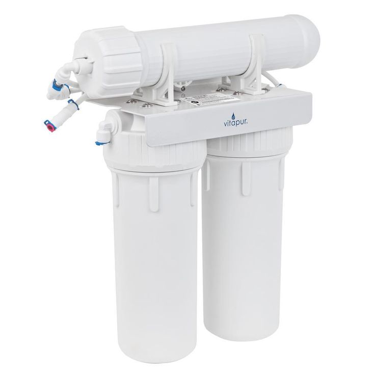 Three Stage 23.3 GPD Reverse Osmosis Water Treatment System