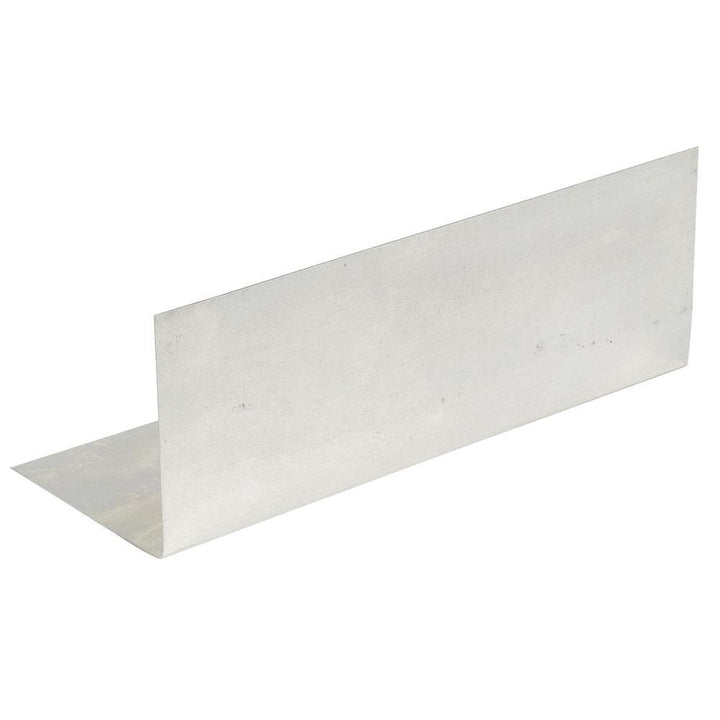 Amerimax 4-in x 8-in Silver Aluminum Step Flashing, 29-Gauge