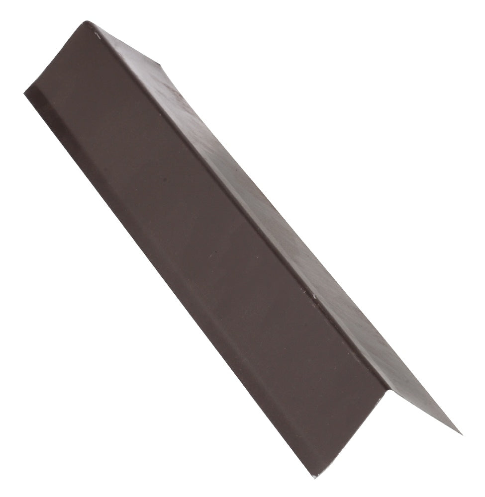 Gibraltar Building Products 3-in x 10-ft Brown Galvanized Steel Drip Edge, 28-Gauge