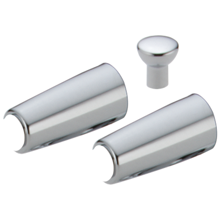 Delta Chrome 2-Handle Lever Bathroom Sink Faucet Handle Accents, 2-Pack