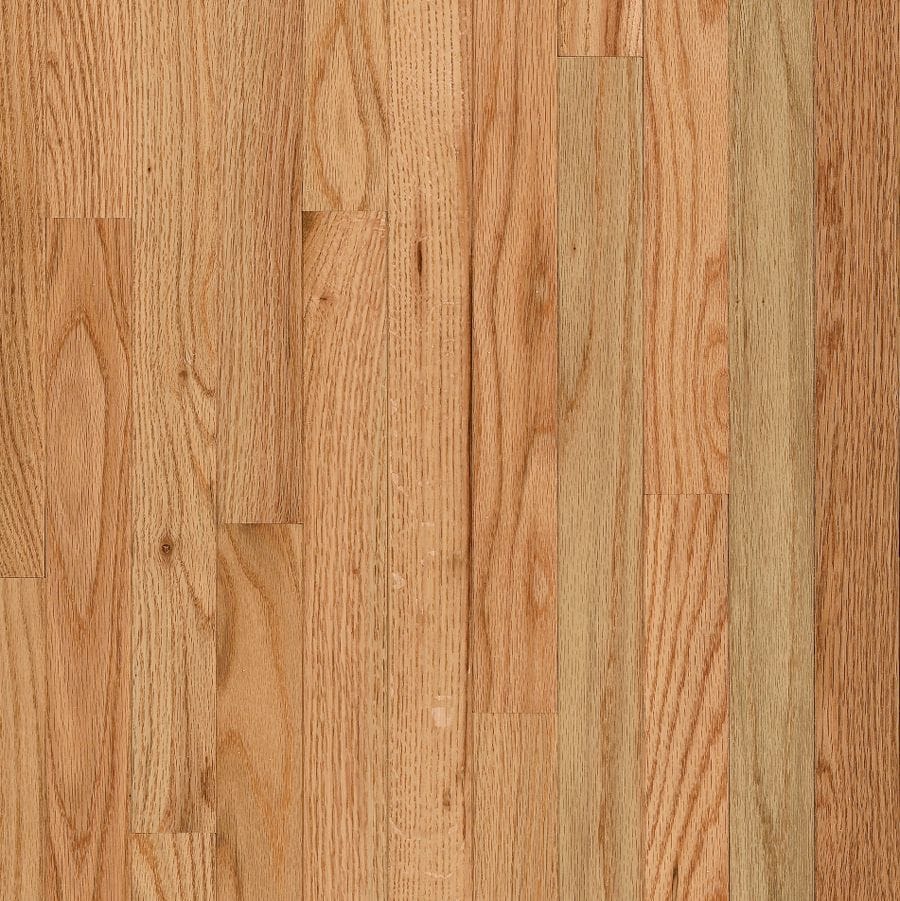 Bruce Laurel Natural Oak 2-1/4-in W x 3/4-in T x 84-in Smooth/Traditional Solid Hardwood Flooring (20-sq ft / Carton)