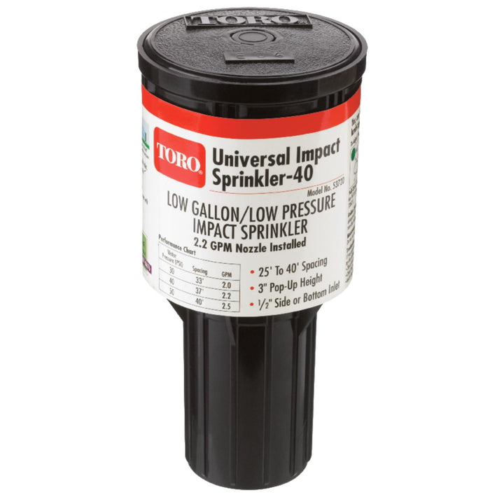 Toro 570Z Pro Series 3 in. Adjustable Pop-Up Impact Sprinkler