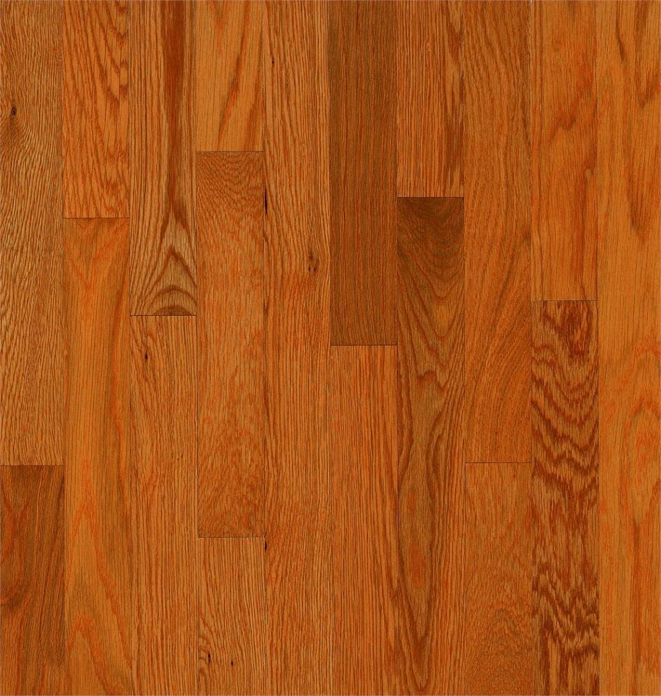 Bruce Natural Choice Butter Rum/Toffee Oak 2-1/4-in W x 5/16-in T x 84-in Smooth/Traditional Solid Hardwood Flooring (40-sq ft / Carton)