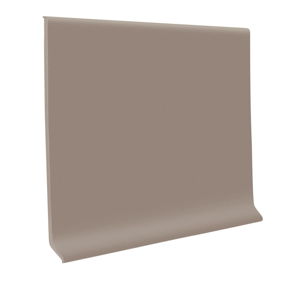 Flexco 4.5-in x 48-in Dark Beige Vinyl Wall Base (30-Pack)