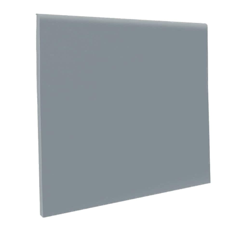 Flexco Medium Gray 0.125-in T x 4-in W x 1440-in L Vinyl Wall Base