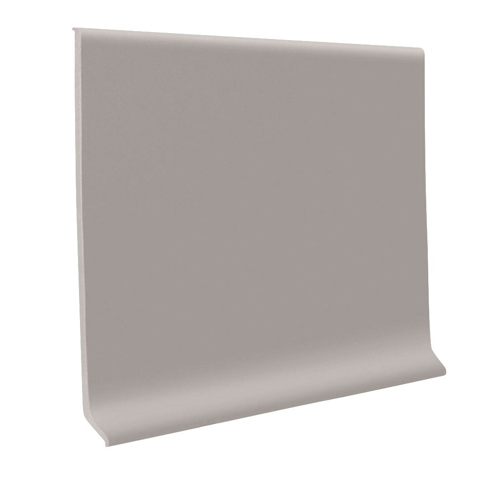 Flexco 2.5-in x 4-ft Vinyl Wall Base - Pebble, 0.08-in Thick