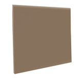 Flexco 4-in Milk Chocolate Vinyl Floor Base, 120-ft Coil