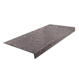 Flexco 800 Series 12.25-in x 60-in Milk Chocolate Spextones Stair Tread