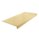 Flexco #800 Series 12.25-in x 48-in Honey Stair Tread