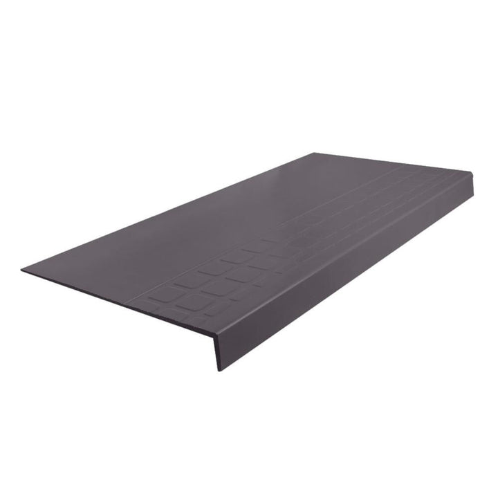 Flexco #800 Series 12.25-in x 60-in Charcoal Stair Tread