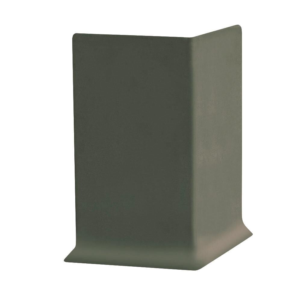 Flexco Black Brown 0.125-in T x 6-in W x Vinyl Wall Base