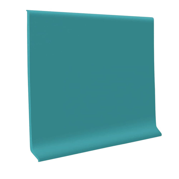 Flexco Mediterranean Green 0.125-in T x 6-in W x 48-in L Vinyl Wall Base