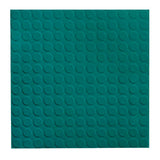 Flexco 0.125-in x 18-in x 18-in Polo Green Rubber Tile Multipurpose Flooring