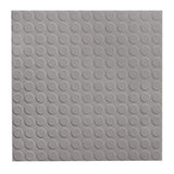Flexco RLT Rubber Floor Tile, Gray, 18-in x 18-in, Glue-Down, 2.25-sq ft