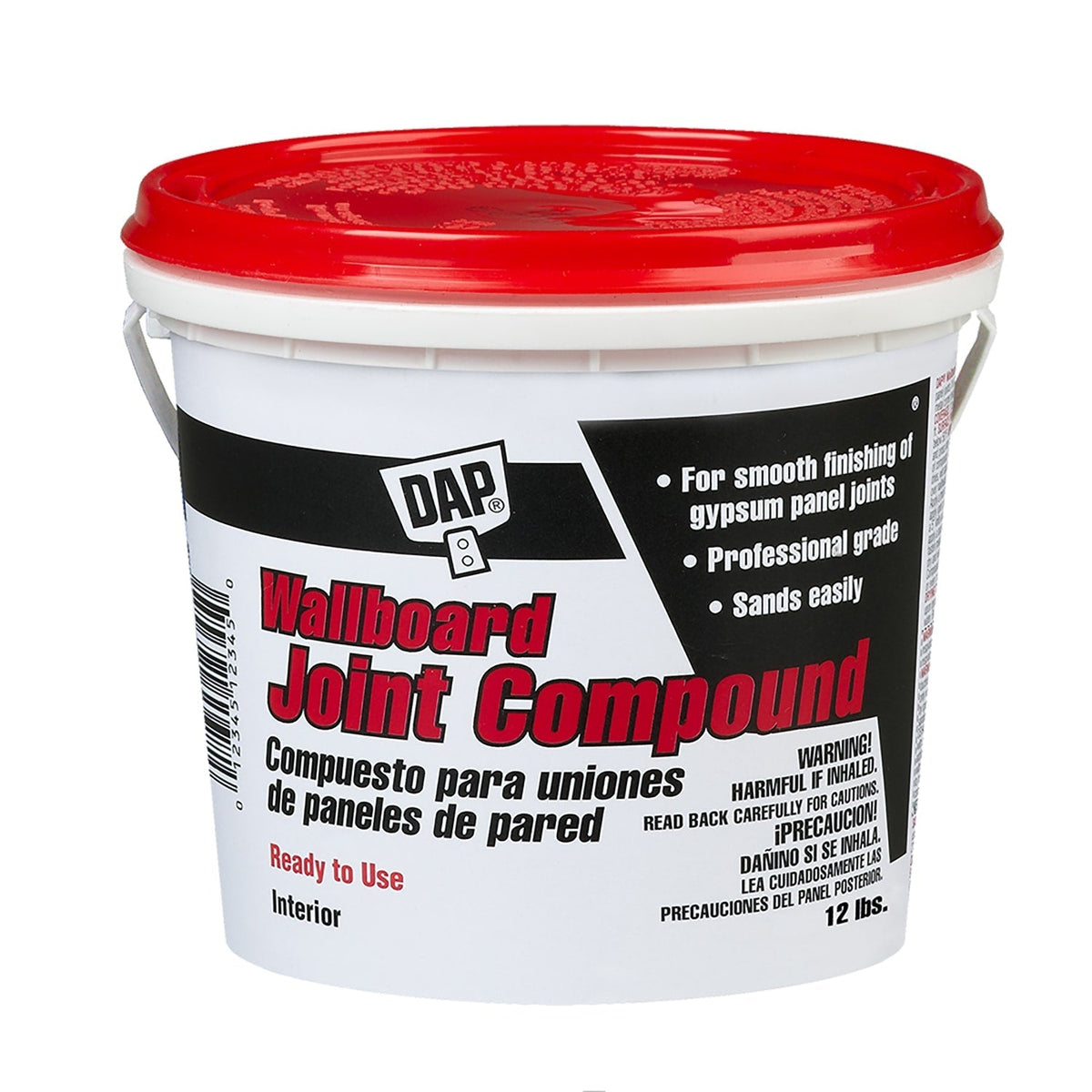 DAP 12-lb 24-Hours Set Time Premixed Finishing Drywall Joint Compound
